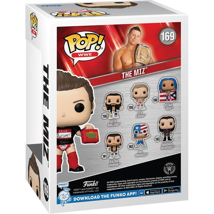 PRESALE | Funko POP! WWE The Miz with Briefcase - Vinyl Figure #169