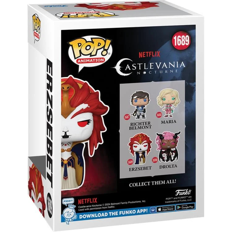 PRESALE | Funko Pop! Animation: Castlevania: Nocturne - Erzsebet Báthory Vinyl Figure #1689