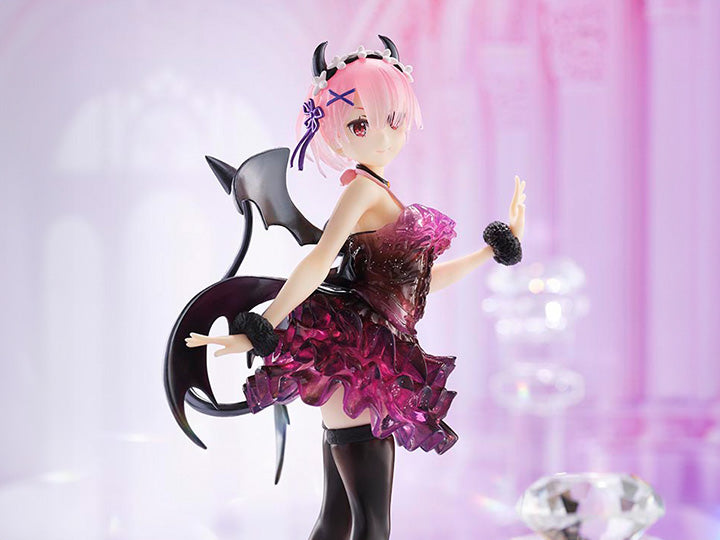 Re:Zero Starting Life in Another World: Espresto Clear & Dressy Ram Statue (Special Color Version) [Banpresto]
