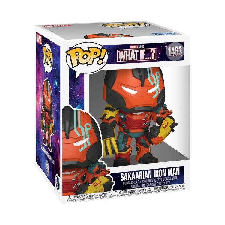 Funko Pop! Marvel: Super Sized 6" What If...? - Sakaarian Iron Man #1463