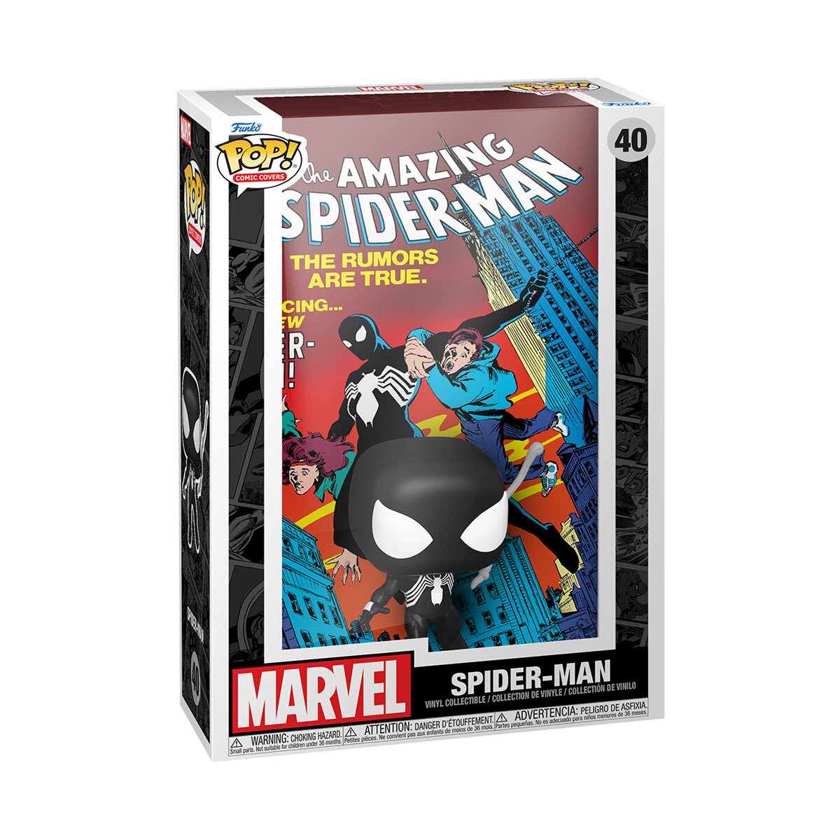 PRESALE | Funko Pop! Comic Cover: Marvel-Amazing Spider-Man #40 Vinyl Figures