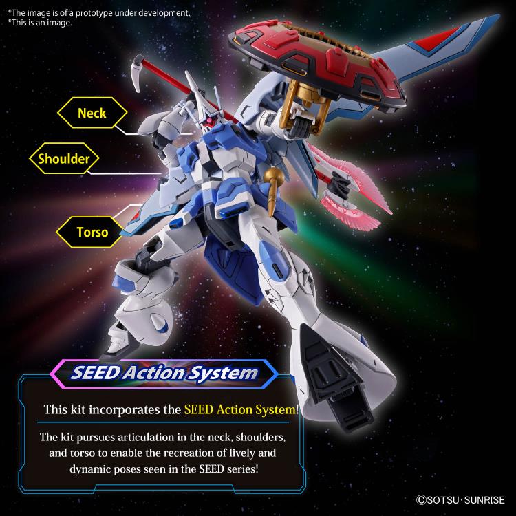 PRESALE | Mobile Suit Gundam SEED Freedom - ZGMF-2027/A Agne's Gyan Strom - HGCE - 1/144 (Bandai Hobby Gunpla)