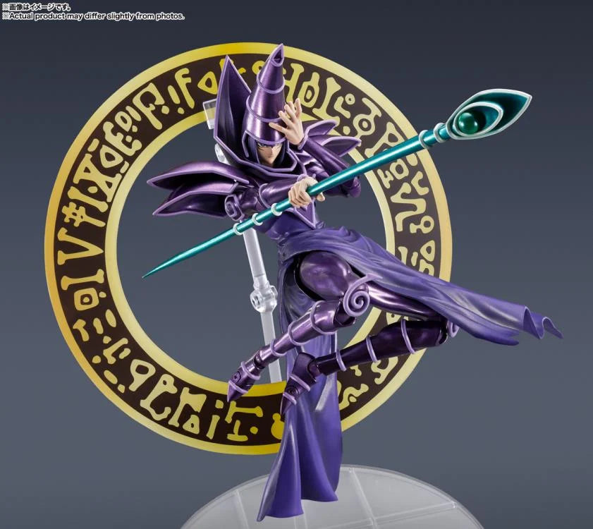 Yu-Gi-Oh! Duel Monsters: Dark Magician S.H.MonsterArts Action Figure [Bandai]