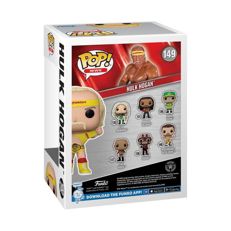 PRESALE | Funko POP! WWE: Hulk Hogan (Hulkamania) #149 - Vinyl Figures