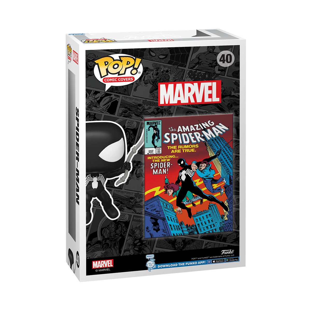 PRESALE | Funko Pop! Comic Cover: Marvel-Amazing Spider-Man #40 Vinyl Figures