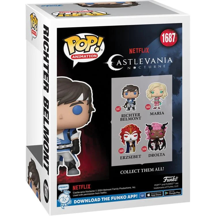 PRESALE | Funko Pop! Animation: Castlevania: Nocturne - Richter Belmont Vinyl Figure #1687