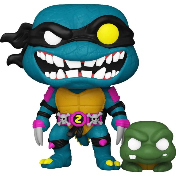 Funko POP!: Teenage Mutant Ninja Turtles - Slash with Pre-Mutated Slash - Vinyl Figure #1558 and Buddy