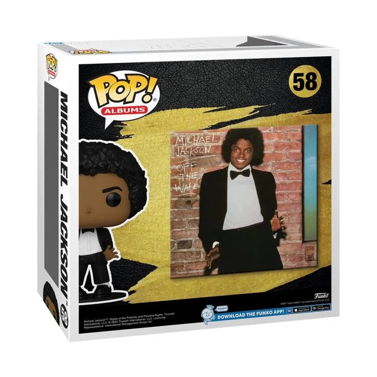 PRESALE | Funko POP! Albums - Michael Jackson - Off the Wall Album with Case - Figure #58