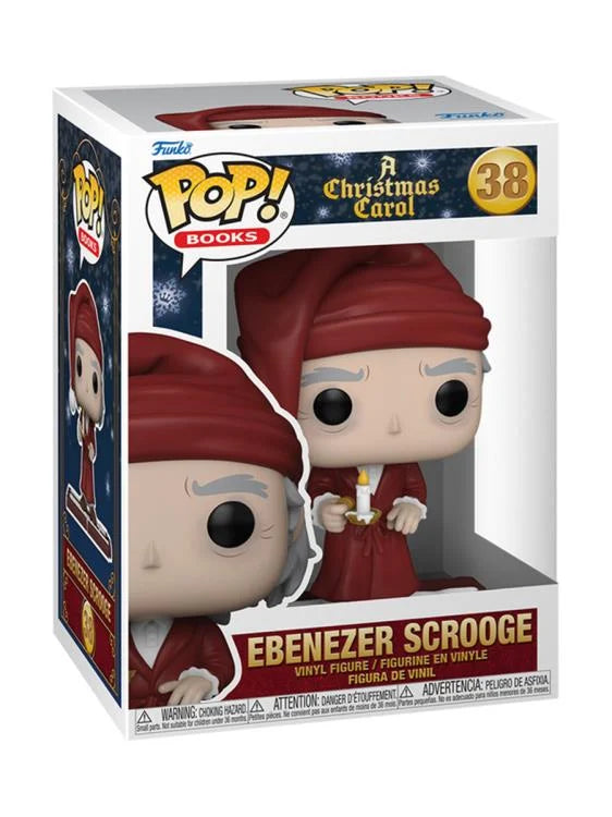 PRESALE | Funko Pop! Books: A Christmas Carol - Ebenezer Scrooge #38