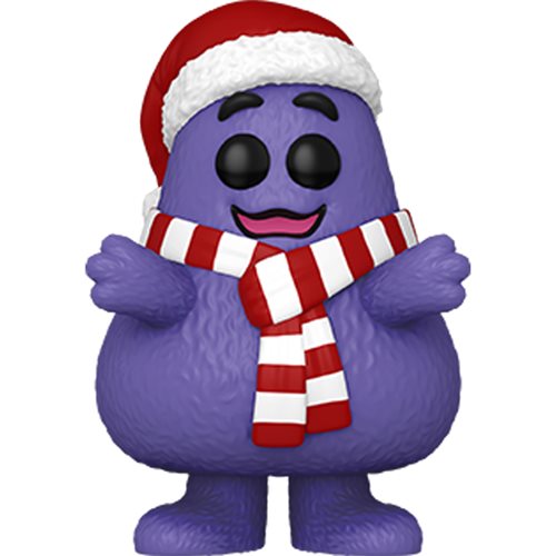 PRESALE | Funko POP! Ad Icons: McDonalds - Grimace (Holiday) #205 Vinyl Figures