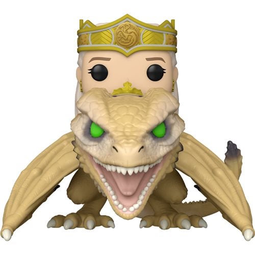 PRESALE | Funko POP! Deluxe: Game of Thrones: House of the Dragon - Queen Rhaenyra with Syrax #305 Vinyl Figures