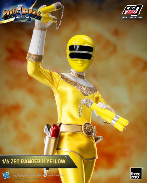 PRESALE | Power Rangers - Zeo Ranger II Yellow - FigZero - 1/6 Scale Action Figure (ThreeZero)