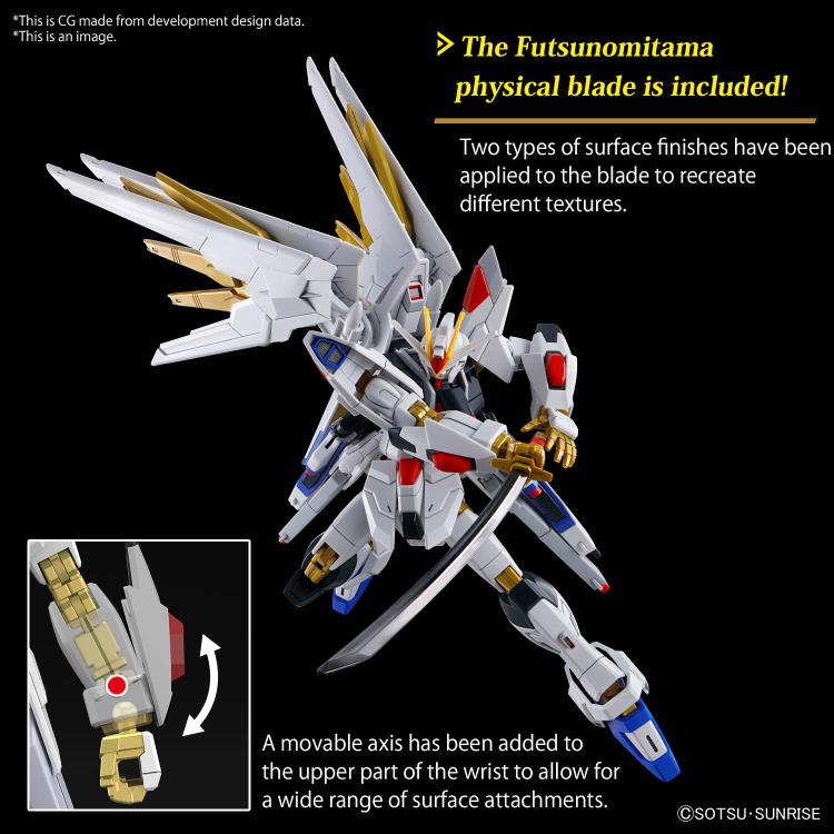 PRESALE | Mobile Suit Gundam SEED Freedom - ZGMF/A-262DP-P Mighty Strike Freedom Gundam - HGCE - HGCE - 1/144 (Bandai Hobby Gunpla)