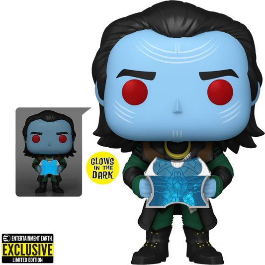 PRESALE | Funko POP! Marvel - Frost Giant Loki - Tom Hiddleston #1269 - Glow-in-the-Dark - Entertainment Earth Exclusive Vinyl Figures