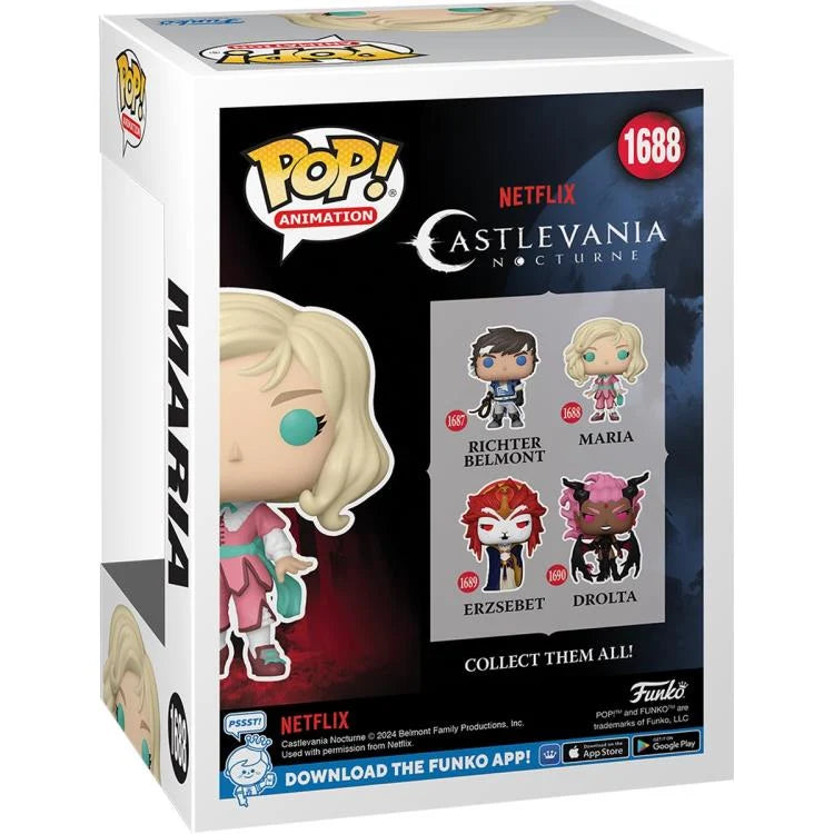 PRESALE | Funko Pop! Animation: Castlevania: Nocturne - Maria Renard Vinyl Figure #1688