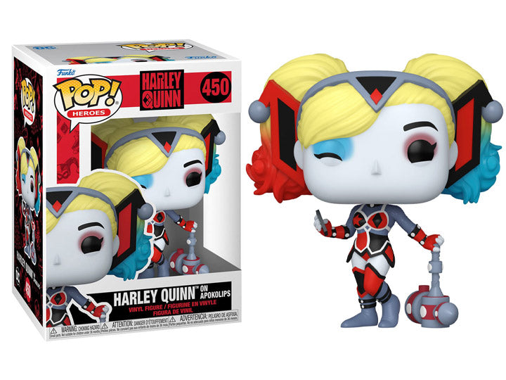 PRESALE | Funko POP! Heroes: DC Comics - Harley Quinn on Apokolips #450 - Vinyl Figures