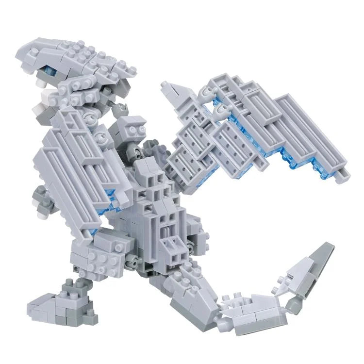 Yu-Gi-Oh! Duel Monsters: Blue-Eyes White Dragon Nanoblock Character Collection Series Constructible Figure [Nanoblock]