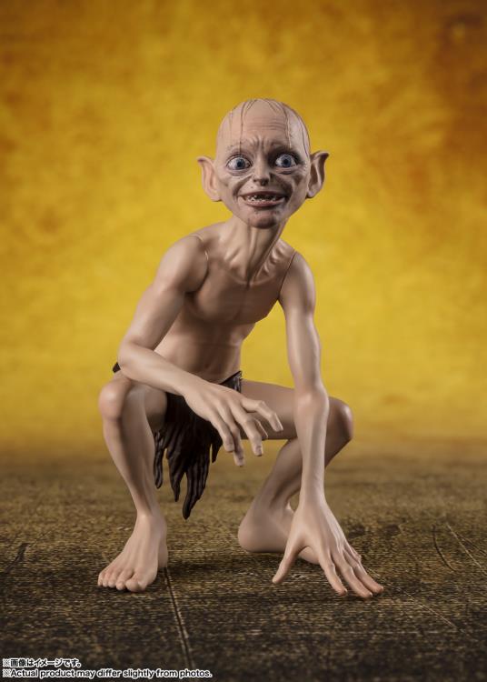 Lord of the Rings Fellowship of the Ring: Frodo Baggins and Gollum S.H.Figuarts Action Figure 2-Pack [Bandai]