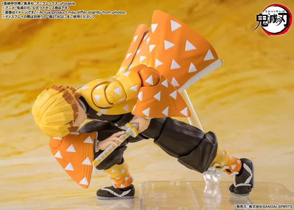 Demon Slayer: Zenitsu Agatsuma S.H.Figuarts Action Figure [Bandai]