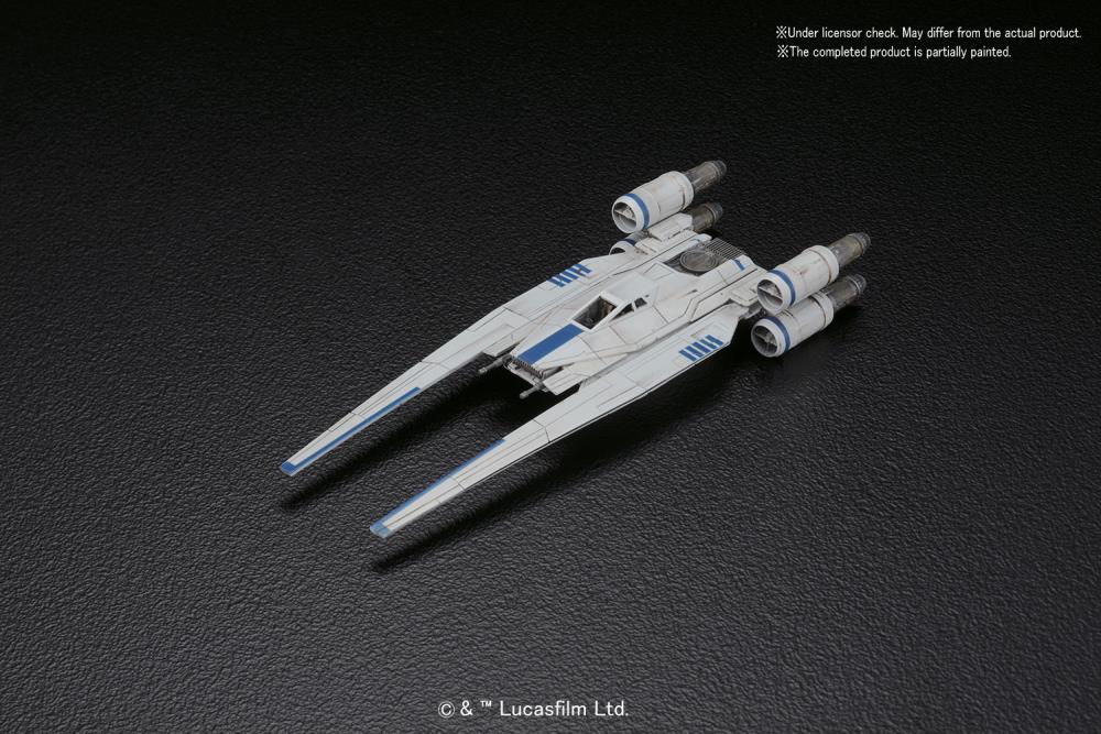 Star Wars Rogue One: U-Wing Fighter and TIE Striker 1:144 Scale Model Kits [Bandai]