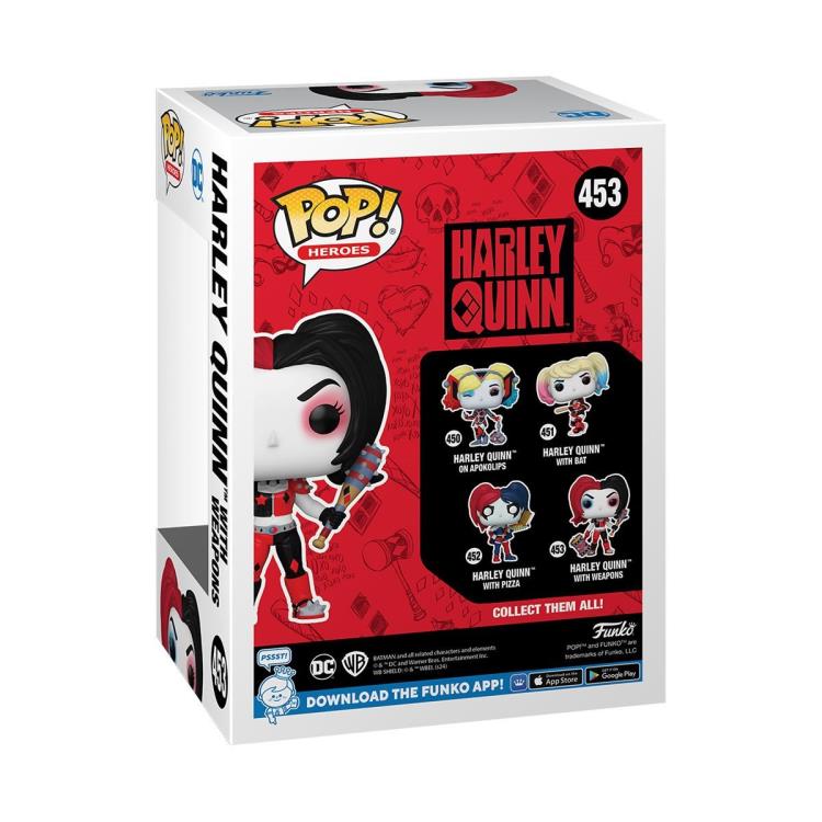 PRESALE | Funko POP! Heroes: DC Comics - Harley Quinn with Weapons #453 - Vinyl Figures