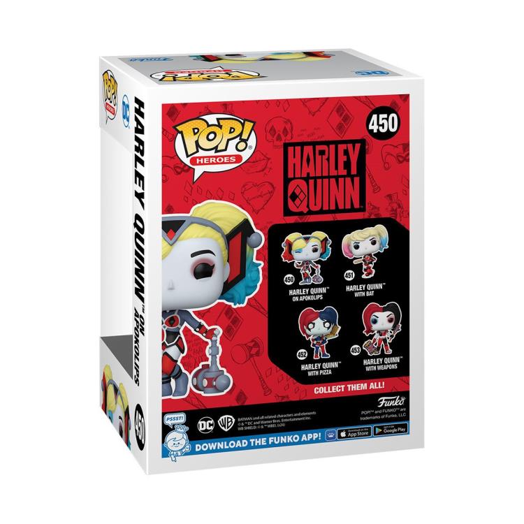 PRESALE | Funko POP! Heroes: DC Comics - Harley Quinn on Apokolips #450 - Vinyl Figures