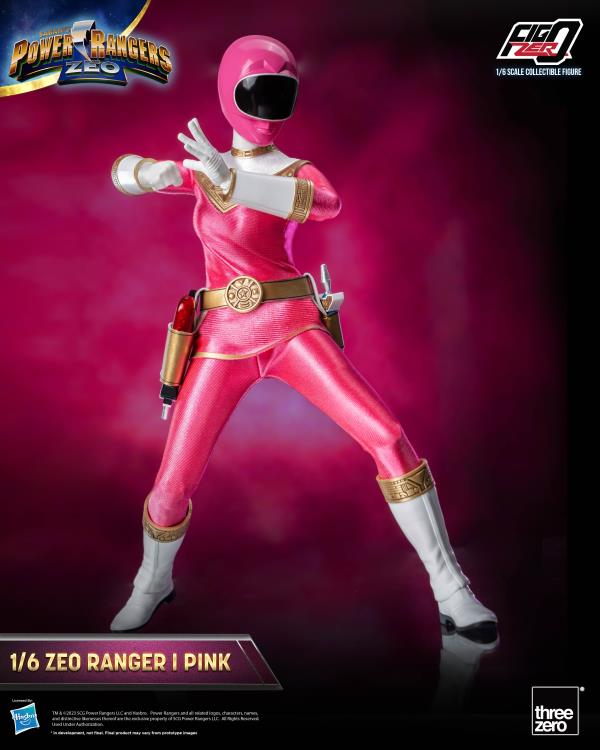 PRESALE | Power Rangers - Zeo Ranger I Pink - FigZero - 1/6 Scale Action Figure (ThreeZero)