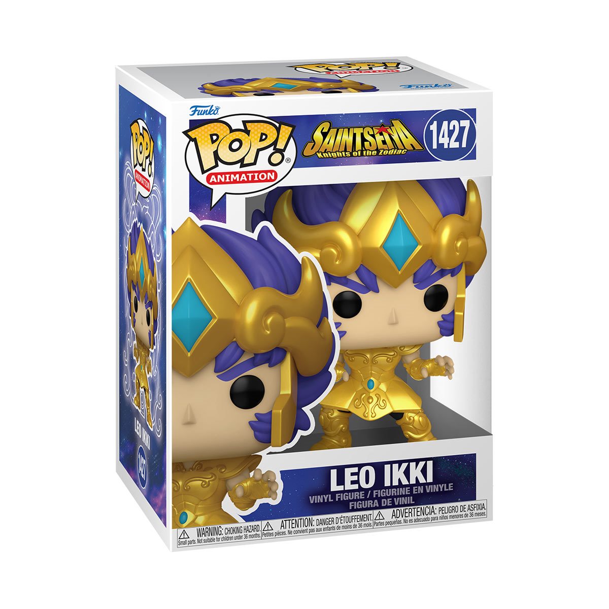 PRESALE | Funko POP! Animation: Saint Seiya - Gold Leo Ikki #1427 Vinyl Figures