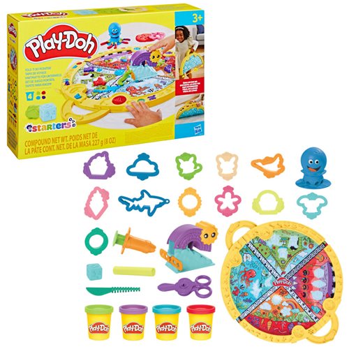 Play-Doh: Fold & Go Playmat Starter Set with 19 Accessories [Hasbro]