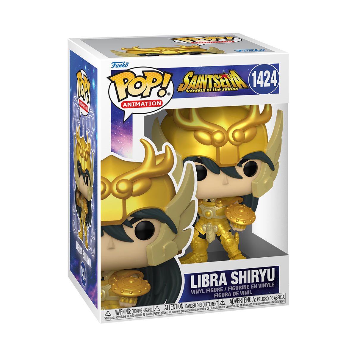 PRESALE | Funko POP! Animation: Saint Seiya - Gold Libra Shiryu #1424 Vinyl Figures