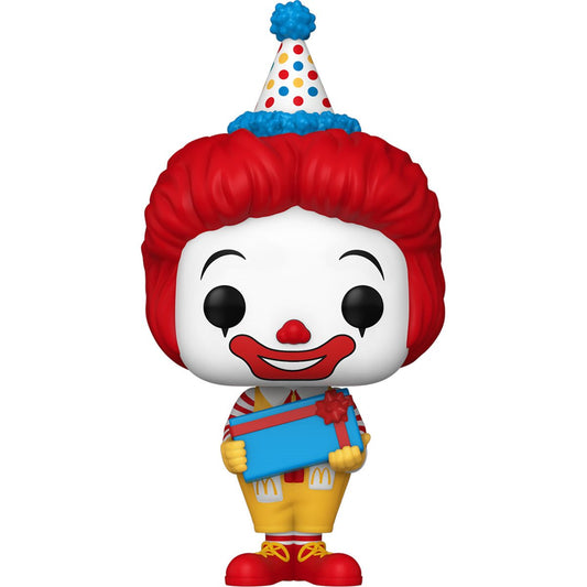 PRESALE | Funko Pop! Ad Icons: McDonalds - Ronald McDonald (Birthday) #180 Vinyl Figures