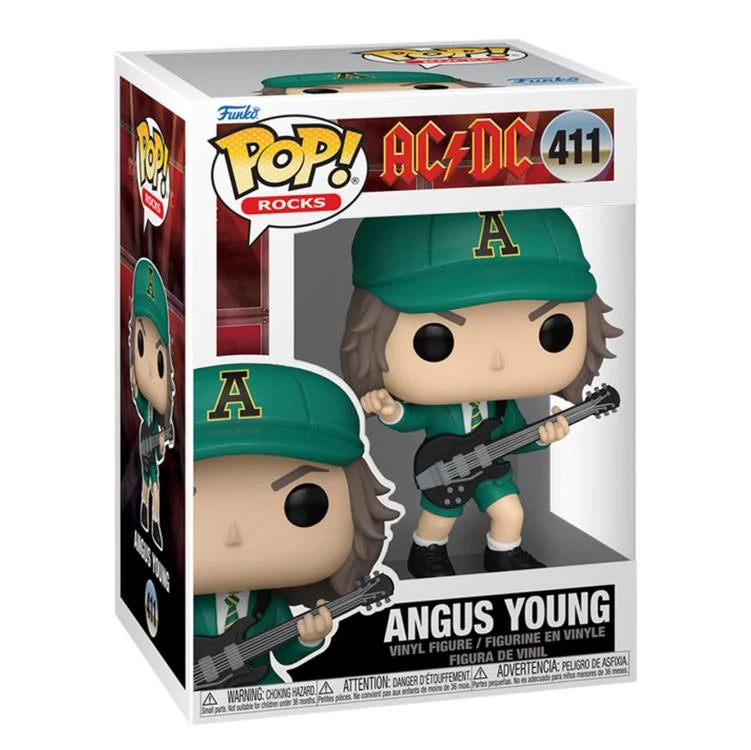 PRESALE | Funko POP! AC/DC Angus Young Green Outfit - Vinyl Figure #411