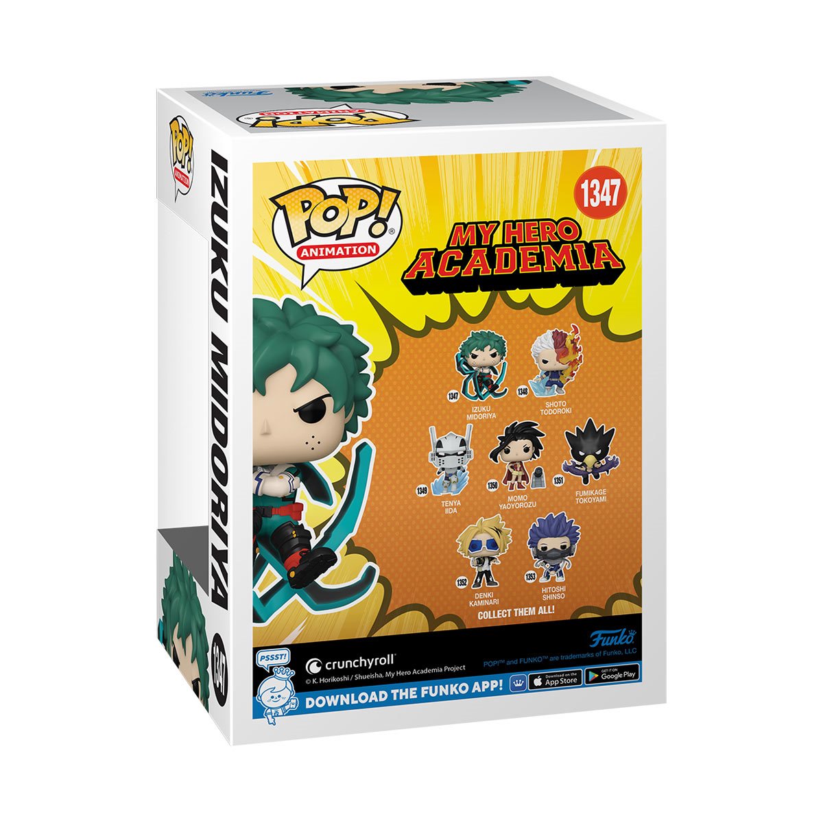 PRESALE | Funko POP! Animation: My Hero Academia - Izuku Midoriya (Black Whip) #1347 Vinyl Figures