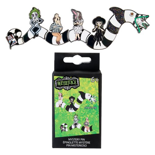 Beetlejuice: Sandworm Puzzle Mystery Box Pin Case of 12 (Loungefly)