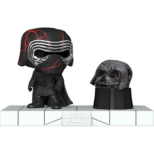 PRESALE | Funko POP - Deluxe: Star Wars Dark Side Kylo Ren with Darth Vader's Helmet Vinyl Figure #739