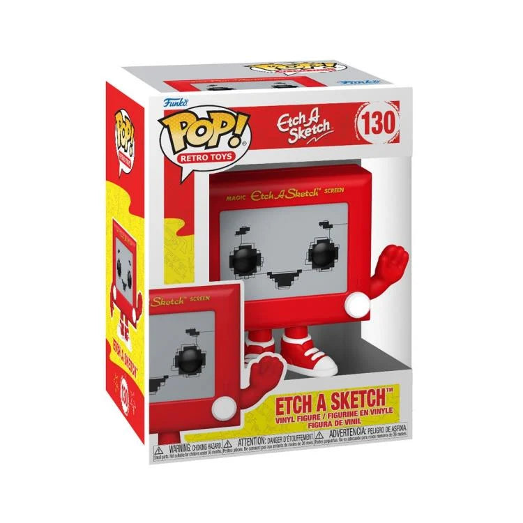 Funko Pop! Retro Toys: Etch A Sketch Vinyl Figure #130