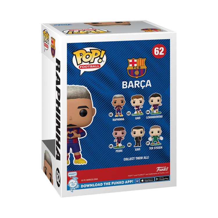 PRESALE | Funko POP! Football: Barcelona - Raphinha #62 - Vinyl Figures