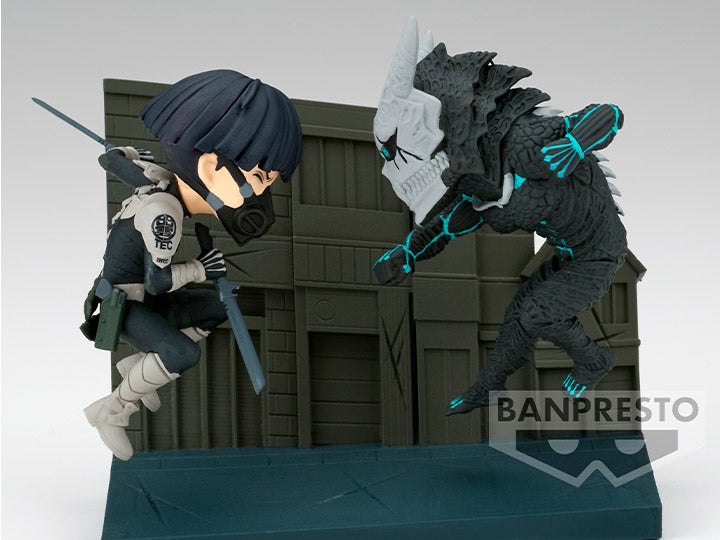Kaiju No. 8: World Collectable Figure Log Stories Soshiro Hoshina vs. Kaiju No. 8 Statue [Banpresto]