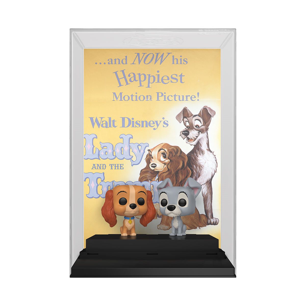 PRESALE | Funko Pop! Movie Poster: Disney 100th Anniversary - Lady and the Tramp #15 Vinyl Figures