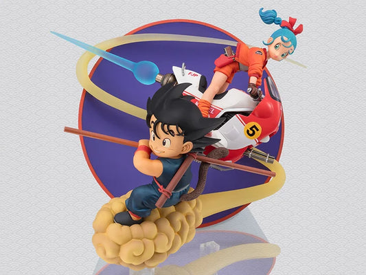 Dragon Ball: Son Goku and Bulma FiguartsZERO Statue [Bandai]