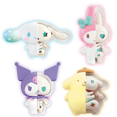 PRESALE | Sanrio Characters Pop Mint Mix - Kaitai Puzzle Fantasy - Blind-Box Set of 4 (MegaHouse)