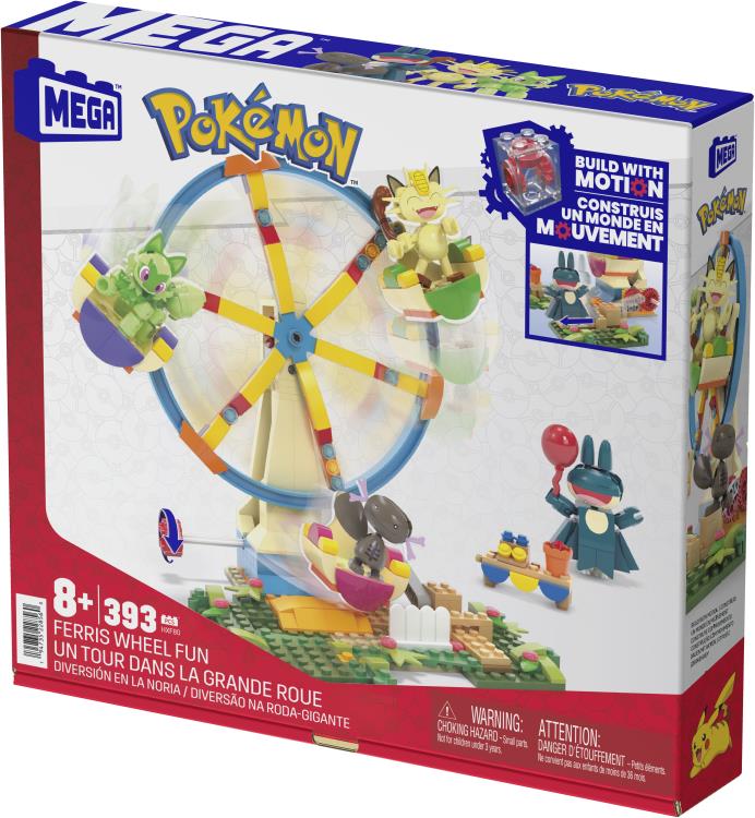 PRESALE | Pokemon Mega Ferris Wheel Fun (Mattel)