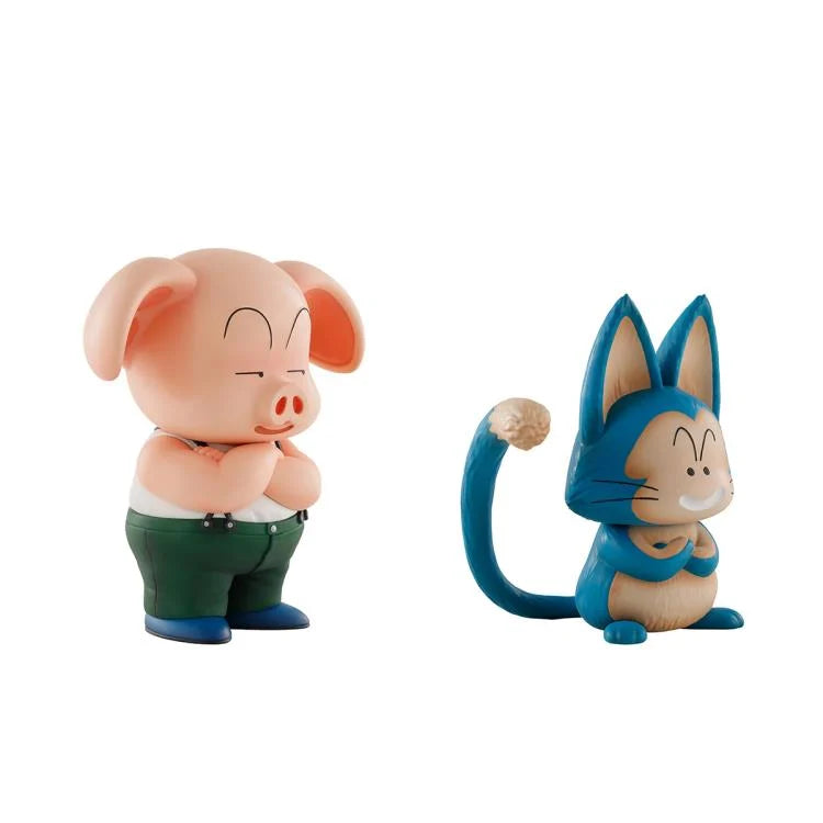 Dragon Ball: Oolong and Pu'Ar Son Goku Training Section Ichibansho Masterlise Statue [Ichibansho]