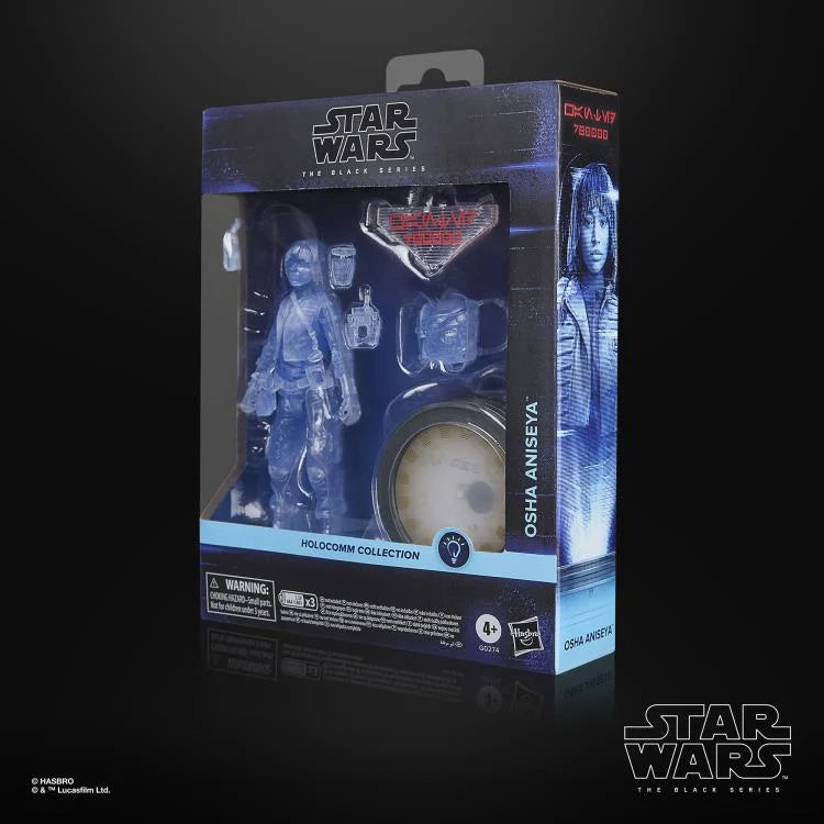 PRESALE | Star Wars: The Black Series Holocomm Collection Osha Aniseya 6-Inch Action Figure (Hasbro)