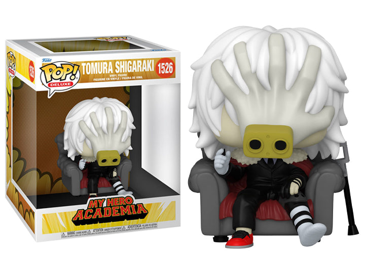 PRESALE | Funko POP - Deluxe: My Hero Academia - Tomura Shigaraki (in Chair) #1526 Vinyl Figures