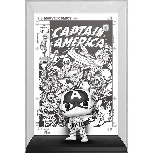 Funko POP! Comic Covers: Marvel - Captain America #61 (85th Anniversary) (Comic Cover) (with Case)