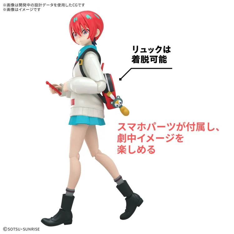 Mobile Suit Gundam GQuuuuuuX: Amate Yuzuriha (Machu) Figure-Rise Standard Model Kit [Bandai]