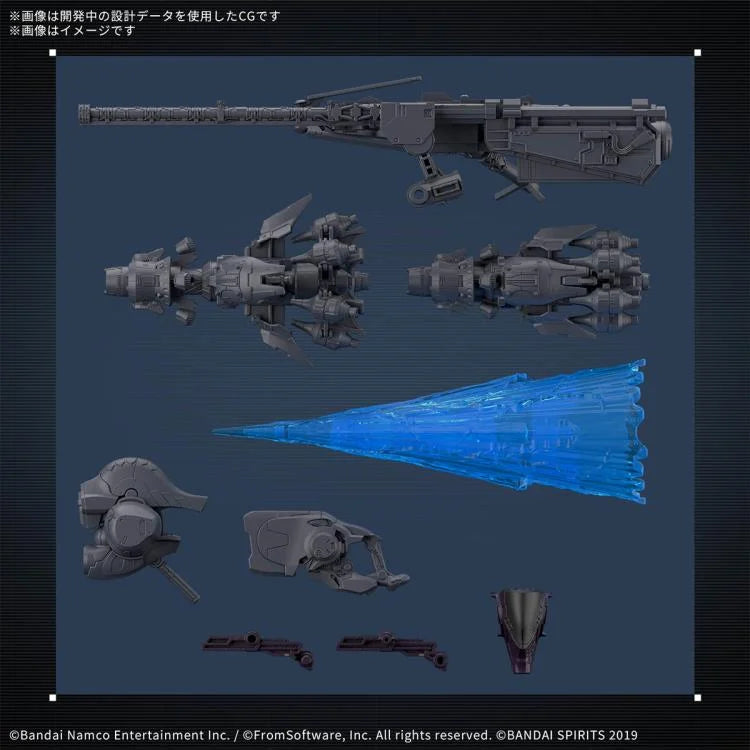 30 Minutes Missions: Armored Core VI Fires of Rubicon Arquebus Add VE-40A Open Faith Model Kit [Bandai]