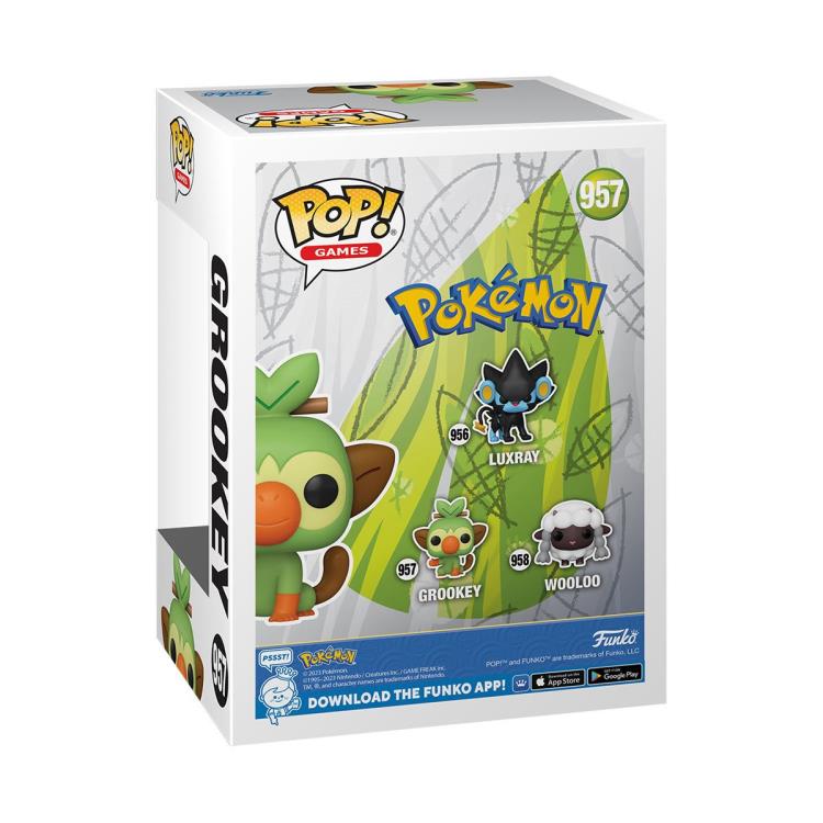 PRESALE | Funko POP! Games: Pokemon - Grookey #957 - Vinyl Figures