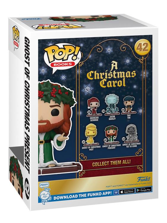 PRESALE | Funko POP! Books: A Christmas Carol Ghost of Christmas Present #42